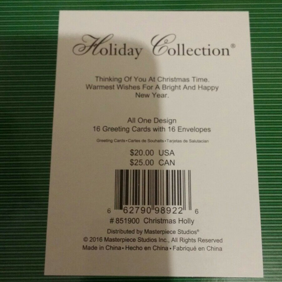 Christmas Cards NEW boxed, 16 with envelopes - Picture 2 of 2